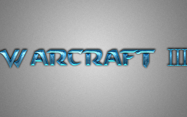 1920x1080 pix. Wallpaper Warcraft, Warcraft III, gray, logo, games
