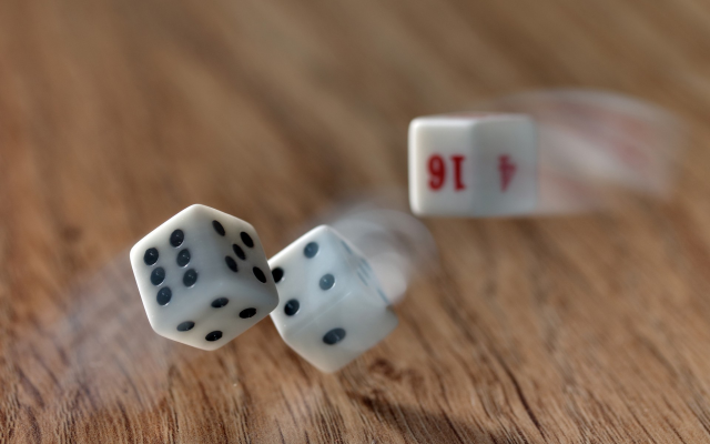 1920x1200 pix. Wallpaper table, dice, cube, dots, numbers, board games, wood, wooden surface, motion blur