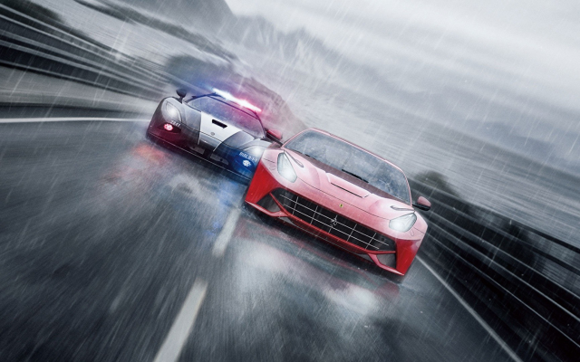 1920x1080 pix. Wallpaper Need for Speed Rivals, video games, car, rain, speed, Need For Speed 