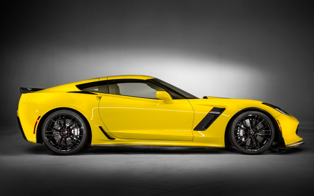 1920x1200 pix. Wallpaper Chevrolet Corvette Z06, Chevrolet Corvette, car, yellow cars, Chevrolet
