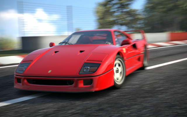 1920x1080 pix. Wallpaper Gran Turismo 6, PlayStation 3, car, Ferrari, Ferrari F40, video games