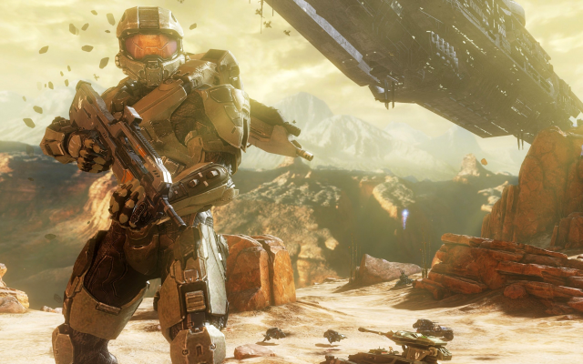 2560x1600 pix. Wallpaper Halo 4, Master Chief, soldier, military, video games