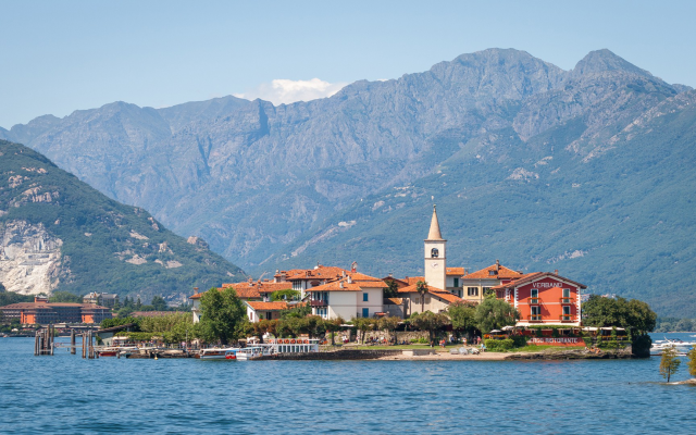1920x1080 pix. Wallpaper Lake Maggiore, Lago Verbano, apls, italy, switzerland, island, lake, mountains, nature