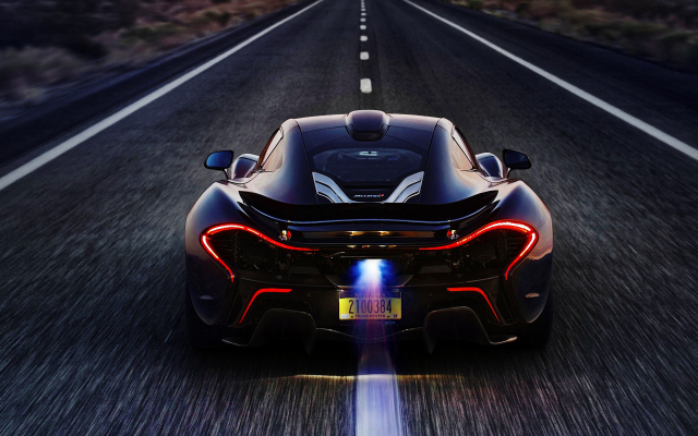 2560x1440 pix. Wallpaper McLaren P1, car, night, supercar