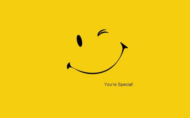 1920x1200 pix. Wallpaper motivational, smile, simple, yellow