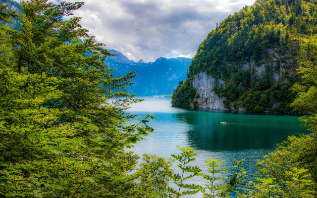 2880x1868 pix. Wallpaper konigssee lake, bavarian alps, bavaria, germany, lake, forest, nature