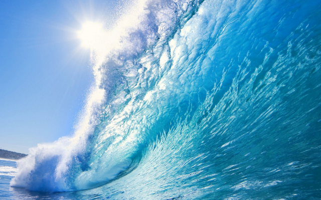 5463x3642 pix. Wallpaper sea, ocean, wave, nature