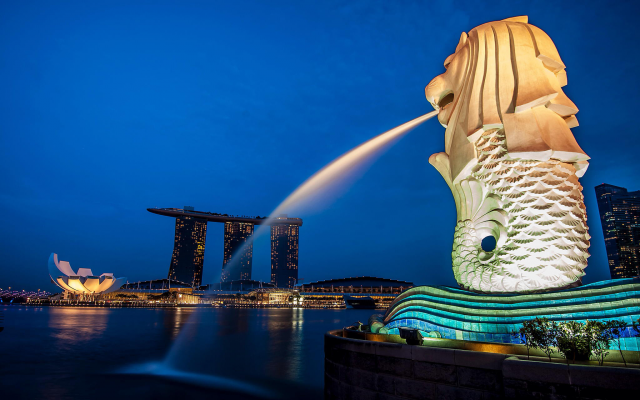2048x1361 pix. Wallpaper merlion, marina bay sands, hotel, singapore, city