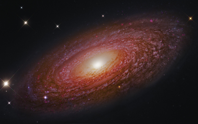 3789x2177 pix. Wallpaper Spiral Galaxy, universe, galaxies, NGC 2841 , astronomy