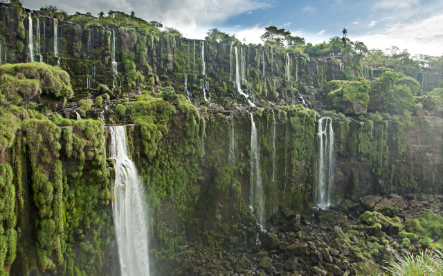 2048x1353 pix. Wallpaper iguazu falls, waterfall, cliff, argentina, brazil