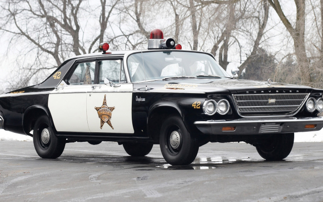 1920x1080 pix. Wallpaper car, police, old car, chrysler, sheriff