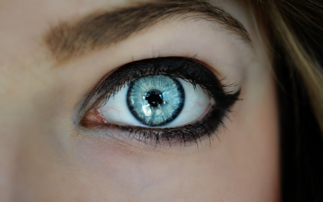 6000x4000 pix. Wallpaper eye, makeup, blue eye, macro, women