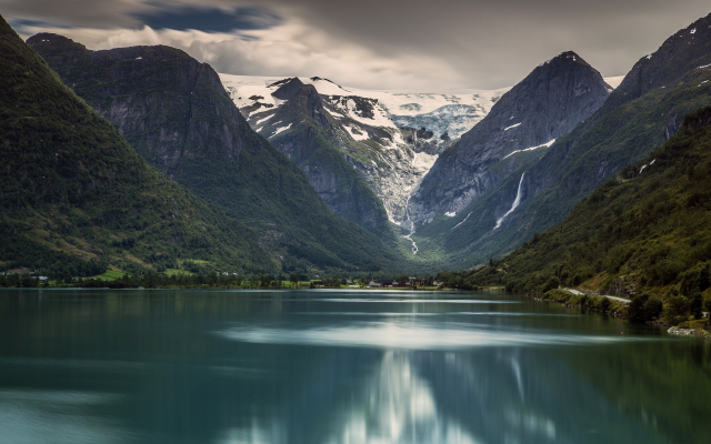 2048x1365 pix. Wallpaper jostedalsbreen national park, norway, glacier, nature, mountains