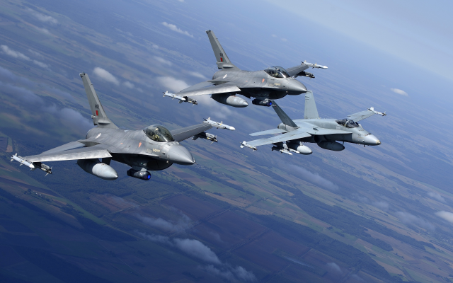 3840x2400 pix. Wallpaper general dynamics, f-16, fighting falcon, mcdonnell douglas, fa-18, hornet, military aircraft, aircra