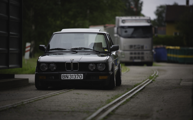 5760x3840 pix. Wallpaper BMW E28, Stanceworks, static, Canon 5d, Mark III, Norway, Kongsvinger, low