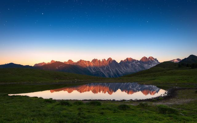 2048x1377 pix. Wallpaper lake, mountains, reflection, nature