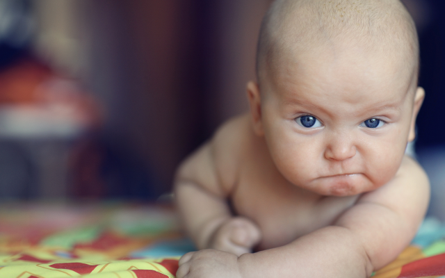4000x2667 pix. Wallpaper baby, photo, positive, children, angry