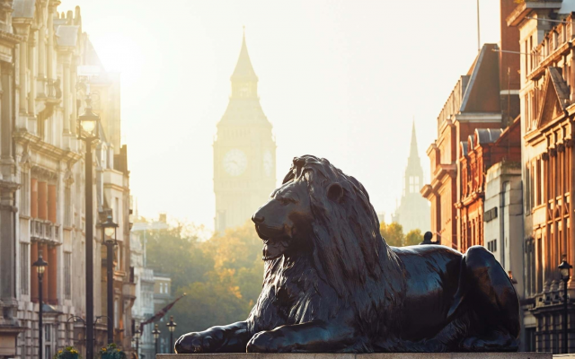 2048x1257 pix. Wallpaper lion, city, london, england, monument, big ben, elizabeth tower, 