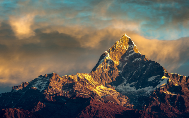 2048x1363 pix. Wallpaper pokhara, nepal, mountain, nature, landscape