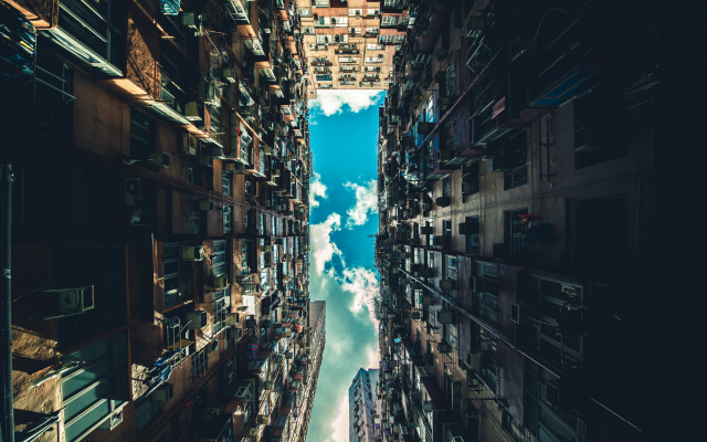 3840x2400 pix. Wallpaper hong kong, city, skyscrapers, buildings