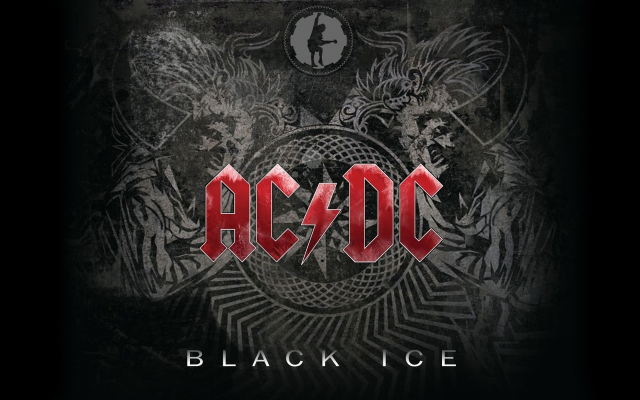 1920x1200 pix. Wallpaper rock, acdc, black ice, logo, music