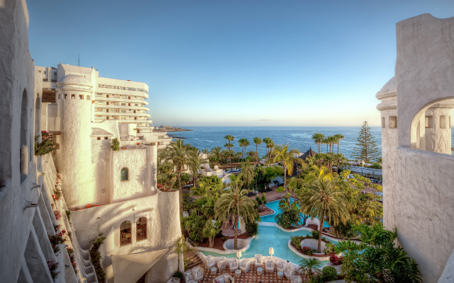 3000x2000 pix. Wallpaper hotel jardin tropical, tenerife, spain, resort, sea, palm, hotel