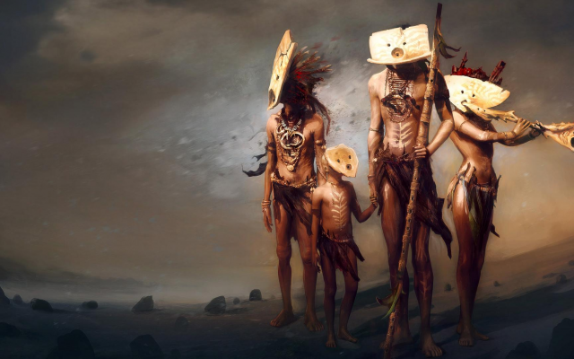1920x1080 pix. Wallpaper video games, from dust, mask, tribe, ubisoft