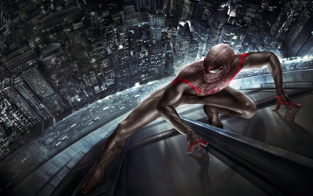 2560x1600 pix. Wallpaper superheroes, Spider-Man, The Amazing Spider-Man, movies, skyscrapers