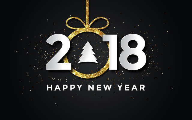 1920x1276 pix. Wallpaper 2018, holidays, happy new year, new year, christmas