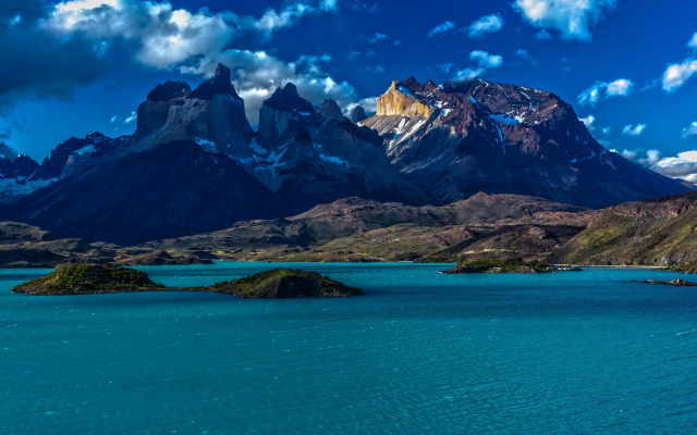 4654x3103 pix. Wallpaper patagonia, chile, mountains, lake, nature