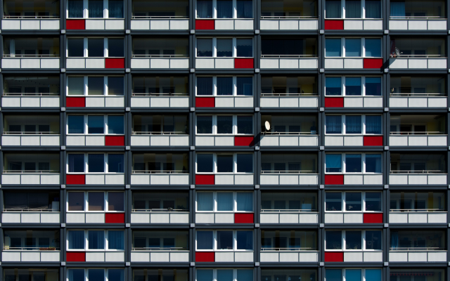 2560x1706 pix. Wallpaper building, balcony, city, house