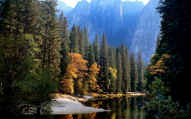 2200x1488 pix. Wallpaper usa, nature reserve, yosemite, nature, landscape, mountains, tree, forest, lake, river, california