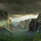 yosemite national park, usa, cliff, mountain, valley, landscape, nature, yosemite wallpaper