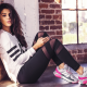 Selena Gomez, Adidas, brunette. lips. legs wallpaper