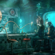 fantasy art, bar, underwater, steampunk, fictional wallpaper
