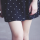 legs, skirt, polka dots, women, legs wallpaper