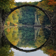 bridge, river, reflection, fall, germany, nature wallpaper