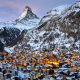 zermatt, matterhorn, switzerland, mountains, snow, winter, nature wallpaper