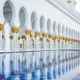 sheikh zayed mosque, mosque, abu dhabi, united emirates wallpaper