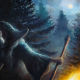 the hobbit, gandalf, artwork, fantasy art wallpaper