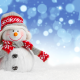 snowman, new year, christmas, holiday, toy, snow wallpaper