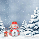 snowman, new year, christmas, christmas tree wallpaper