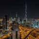 dubai, united arab emirates, night, city wallpaper