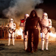 star wars: episode vii - the force awakens, kylo ren, storm troopers wallpaper