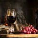 wine, alcohol, red grapes, food, wine bottle wallpaper