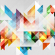 abstraction, graphics, triangles wallpaper