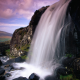 powerscourt waterfall, enniskerry, county wicklow, ireland, waterfall, nature wallpaper