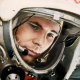 yuri gagarin, astronaut, ussr, colorized photo, old photo, cosmonaut wallpaper