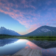 lake, mountain, reflection, sky, landscape, nature wallpaper