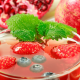 drink, strawberry, pomegranate, cranberry, mint, food wallpaper